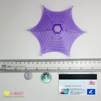 DIY wind chime accessories Pavilion cap Pavilion corner wind chime cap wind chime top DIY handmade wind chime thousand paper crane wind chime material