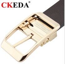 High-quality mens belt double-sided 1 when 2 with simple and generous youth pants belt student belt