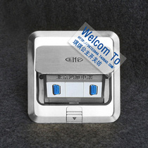 Stainless steel color ground plug Guolun ground plug two VGA ground plug