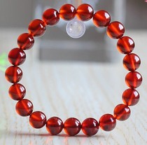 Natural elegant orange garnet bracelet womens full net body temperature moisturizing crystal bracelet saves skin care
