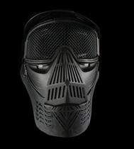 CS Protective Mask Tactical Protective Mask Outdoor CS Gaming Iron Mesh Protective Mask