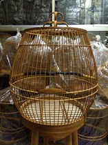 Thrush bird cage big belly bird cage Starling cage long tail bird cage bamboo cage four joy cage