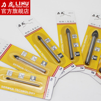 Lihu tools Carbide triangle drill Tile glass drill Floor tile drilling hole opener