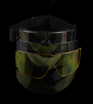 French Tactical goggles X800 Tactical goggles anti-terrorism combat goggles three pairs of lenses