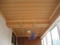 Hot Pin Toilet Ceiling Material Living Room TV Balcony Background Wall wall Protection wall panel Ecological Wood Suspended Ceiling Material