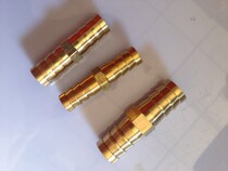 Copper gas two-way pagoda straight-through gas pipe two-way hose direct PU6 PU8 PU10 PU12 accessories