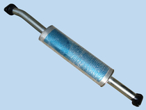 Double-layer modern Sonata middle section silencer Stainless steel silencer) Silencer Sonata exhaust pipe