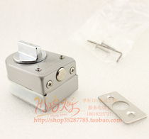 Special price glass door latch lock toilet bathroom office special door lock free hole single lock double door lock