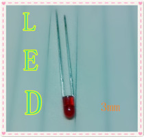 Main camp 3MMLED Light emitting diode red hair red bright real store spot