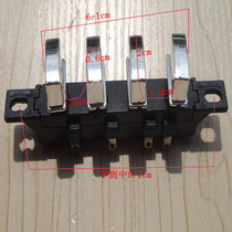 Electric fan Floor fan table fan Piano key gear switch Square four keys 3-speed silver fan switch