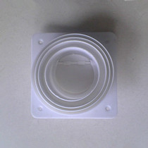 Toilet anti-odor valve Yuba exhaust fan air duct check valve check valve one-way valve exhaust pipe anti-smell device