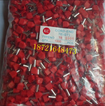 Two-wire tube terminal Terminal Pin terminal European terminal TE1508 1 5 square pin type pin