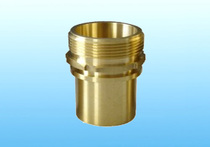 DIN2817 brass pita joint tank truck external threaded pipe tail shield machine copper head ferrule hose copper joint