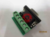 Z-TEK Force DB9 connector conversion terminals 9 holes to turn 232 debug terminals DB9 female head transfer terminals