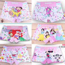 6 girls boxer children KT Princess cotton panties flat pants shorts boxers baby underwear