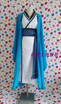 Cartoon Protagonist Costume) cosplay costumer set to make a knife sword Spring and autumn ink Qing string music is being collected by the whole staff