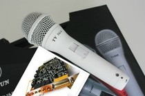Special offer set Tianyun handheld microphone(white pink red blue black) audio cable innovation 0060 sound card