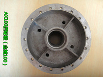 Two-stroke motorcycle Jincheng 100 AX100 spoke ring rear wheel hub rear brake Ancient out of print stock