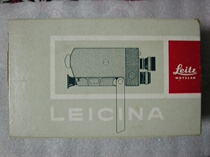 A set of Leica Leica Leitz Leicina 8MM film cinematic machine with packaging