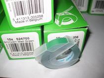 Hot sale Eida DYMO1610 green 9mm * 3m manual embossed label tape 238-05 strong adhesive