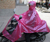 Bicycle motorcycle electric car raincoat with sleeveless single long body raincoat poncho thickened and durable electric motorcycle