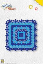 Nellies Choice cutting board lace edge square MFD029