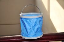 Fisherman fishing fishing bucket folding bucket bucket with rope buckle fishing gear fishing gear fishing