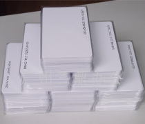 Thin card white card RFID card EM attendance ID card Induction access control Smart card ID induction card RF access control card