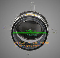 Super valve stainless steel anti-smoke treasure check valve range hood public flue check valve fire damper fumes anti-odor