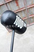 1000ton hammer Inflatable hammer Large thousand-ton hammer hammer sledgehammer hard handle mace bat Run brother
