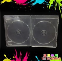 Transparent Blu-ray box Double-disc Blu-ray DVD disc box double-disc transparent box with film can be installed inserts
