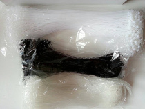 Tiancheng rubber needle female buckle transparent hand piercing needle 3 inch 5 inch 6 inch 7 inch 9 inch Milky White Transparent Black