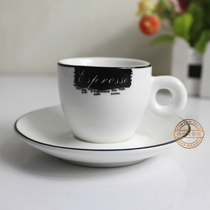 Cappuccino Bone Porcelain Coffee Cup With Suit Single Pint Ostyle Coffee Cup Saucer Ceramic Mug Minimalist Creativity