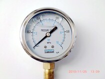 Shanghai Tianchuan shell stainless steel shock-resistant oil-filled shock-resistant pressure gauge water pressure barometer radial YN60