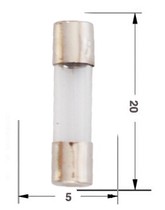 10A 5 * 20MM fuse tube glass Insurance tube fuse core 100 box