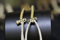 Reengraving pure copper glossy glossy bell pestle counter