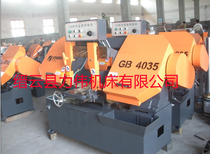 Scissor type 4035 metal band sawing machine small horizontal worm gear 4115 factory direct sales Lishida export grade