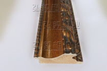 Gold silver leaf wood line upscale solid wood line photo frame oil frame 5140HK YK frame strip