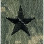 Brand new original US embroidery General magic sticker arms chapter chest chapter 5X5 cm Military fans ACU for training