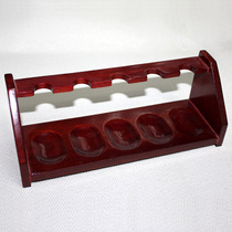 Log pipe rack solid wood pipe rack 5 pipe racks 5 pipe racks 5 pipe holders