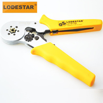 Leda self-tuning European-style terminal tubular terminal pliers hexagonal press pliers L214136