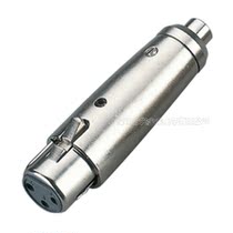 J3P three-core Canon mother head turning K lotus female head 1RCA Mother-of-the-mother three-core Cannon mother plug in lotus flower insert