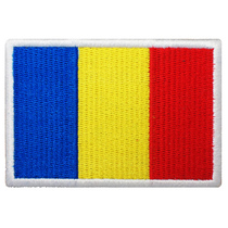 Embroidery badges The Romanian flag is affixed with a design order of all types of magic sticker Microstamp Morale Badge Clothes Sticker
