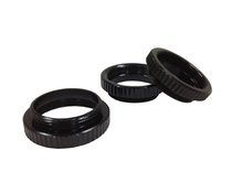 CCTV Macro Ring elongation ring 35 1 7 25 1 4 35 1 6 50 1 4 Cine lenses macro circle Black