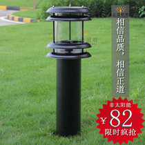 Hot sale garden light lawn light outdoor garden light black European style home improvement post light park factory lawn lighting