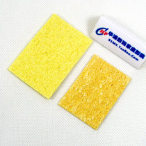 Thickened soldering cleaning sponge 4x6 high temperature resistant soldering iron welding except for ash-removing bubble water hair rise decontamination cotton