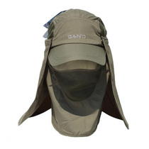Shantuo sunscreen cap 360 degree UV protection outdoor quick-drying hat folding shade ghost hat male and female breathable