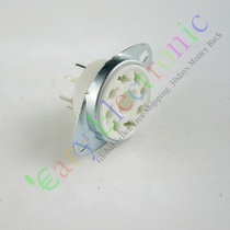 Eight-leg ceramic PCB tube silver-plated stem GZC8-Y-7 suitable EL34 KT88 6SL7 6SN7 6V6 etc.