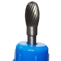 Oval (type E) cemented carbide rotary file