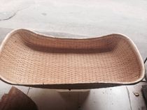 Baking row of thousands of layers of cake fried beans special long basket dustpan 110cm * 50cm pavilions to weave the logistics